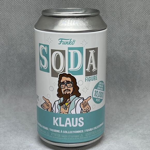 Funko Soda 2022 Klaus The Umbrella Academy Pog & Vinyl Figure - Picture 2 of 7